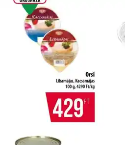 Coop Orsi májas ajánlat