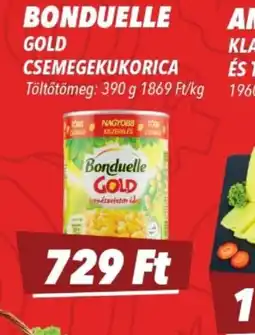 CBA BONDUELLE GOLD CSEMEGEKUKORICA ajánlat