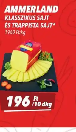 CBA AMMERLAND KLASSZIKUS SAJT ÉS TRAPPISTA SAJT ajánlat