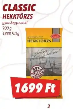 CBA CLASSIC HEKK TÖRZS ajánlat