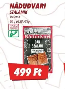 CBA NÁDUDVARI DÁN SZALÁMI ajánlat