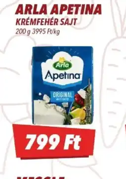 CBA ARLA APETINA KRÉMFEHÉR SAJT ajánlat