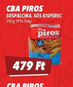 CBA CBA PIROS SSPÁLCika ajánlat