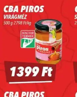 CBA CBA PIROS VIRÁGMÉZ ajánlat
