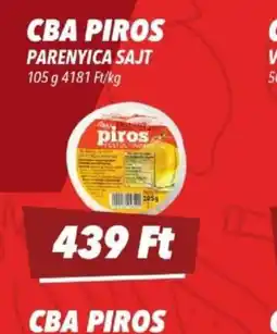 CBA CBA PIROS PARENYICA SAJT ajánlat