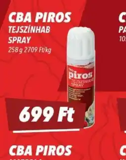 CBA CBA PIROS TEJSZÍNHAB SPRAY ajánlat