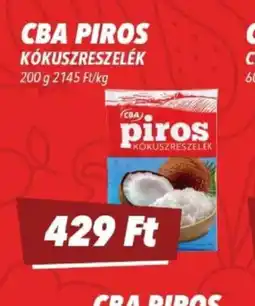 CBA CBA PIROS KKUSZRESZELÉK ajánlat