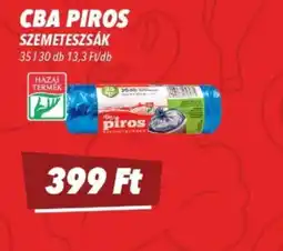 CBA CBA PIROS SZEMETESZSÁK ajánlat