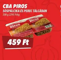 CBA CBA PIROS SSPÁLCKA ÉS PEREC ajánlat