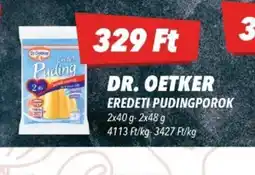 CBA DR. OETKER EREDETI PUDINGPOROK ajánlat