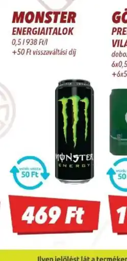 CBA MONSTER ENERGIAITALOK ajánlat