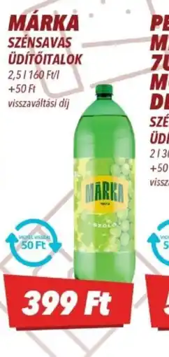 CBA MÁRKA SZÉNSAVAS ÜDÍTŐITALOK ajánlat