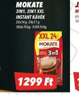 CBA MOKATE INSTANT KÁVÉK ajánlat