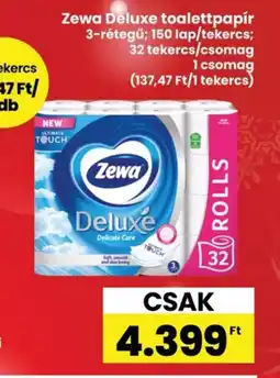 Interspar Zewa Deluxe toalettpapír ajánlat