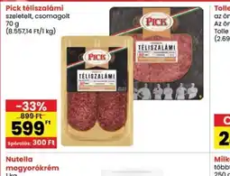 Interspar Pick Téliszalámi ajánlat