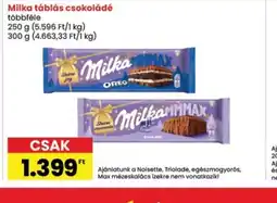 Interspar Milka MMMAX ajánlat