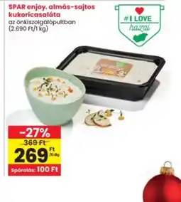Interspar SPAR enjoy. sałatka kukurydziana ajánlat