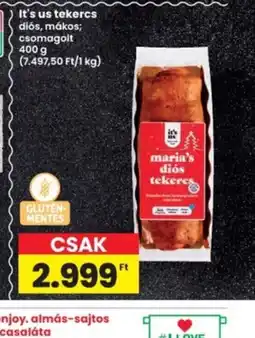 Interspar It's us tekercs ajánlat