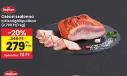 Interspar Regnum Csécsi szalonna ajánlat