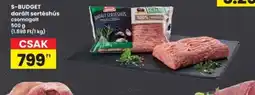Interspar S-BUDGET darált sertéshús ajánlat