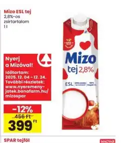 Interspar Mizo ESL tej ajánlat