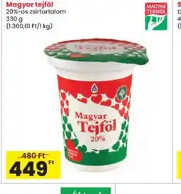Interspar Magyar tejföl ajánlat