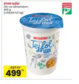Interspar SPAR tejföl ajánlat