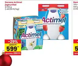 Interspar Danone Actimel joghurtital ajánlat