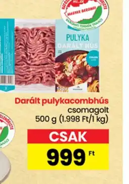 Interspar Pulyka darált hús ajánlat