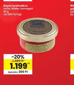 Interspar Royal nyúlhalikra ajánlat