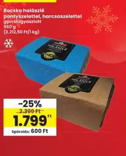 Interspar Bocska halászlé ajánlat