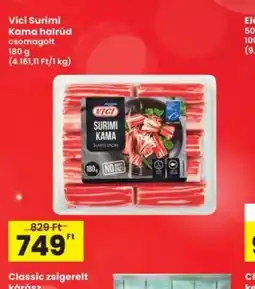 Interspar Vici Surimi Kama halrúd ajánlat