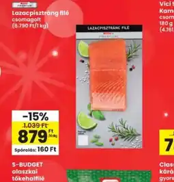 Interspar Lazacpisztráng filé ajánlat