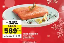 Interspar Friss lazacfilé ajánlat