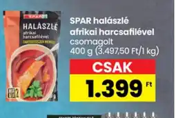Interspar SPAR halászlé afrikai harcsafilével ajánlat