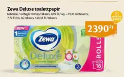 EcoFamily Zewa Deluxe toalettpapír ajánlat