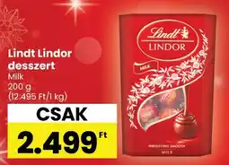 Spar Lindt Lindor desszert ajánlat