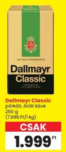 Spar Dallmayr Classic ajánlat