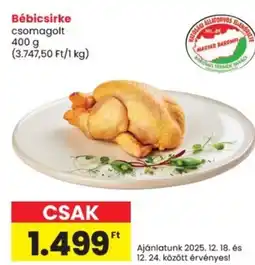 Spar Bébicsirke ajánlat