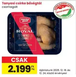 Spar Tanyasi csirke bőségtál ajánlat