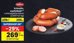 Spar Regnum Krinolin, szafaládé ajánlat