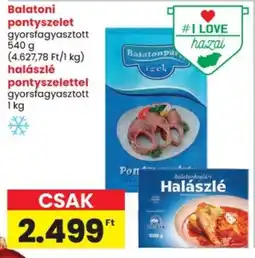 Spar Balatoni pontyszelet / halászlé pontyszelet ajánlat