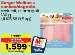 Spar Berger Wellness sonkaválogatás ajánlat