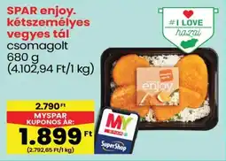 Spar SPAR enjoy. kétszemélyes vegyes tál ajánlat
