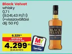 Spar Black Velvet whisky ajánlat
