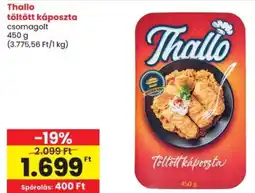 Spar Thallo töltött káposzta ajánlat