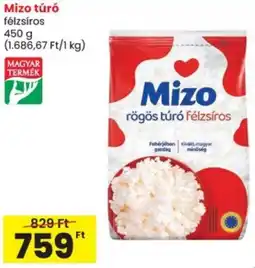 Spar Mizo túró félzsíros ajánlat