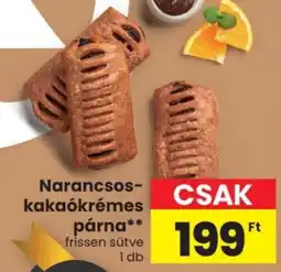 Spar Narancsos- kakaókrémes párna ajánlat