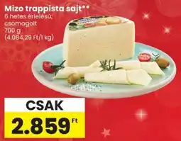 Spar Mizo trappista sajt ajánlat