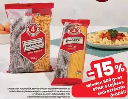 Spar SPAR 4 tojásos száraztészta ajánlat